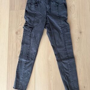Old Navy Dark Gray Rockstar Super Skinny Pants